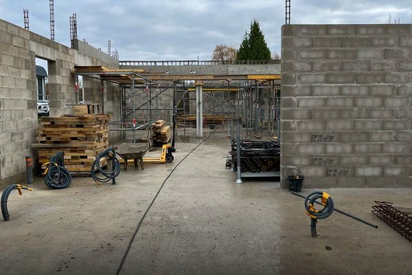 élévation des murs